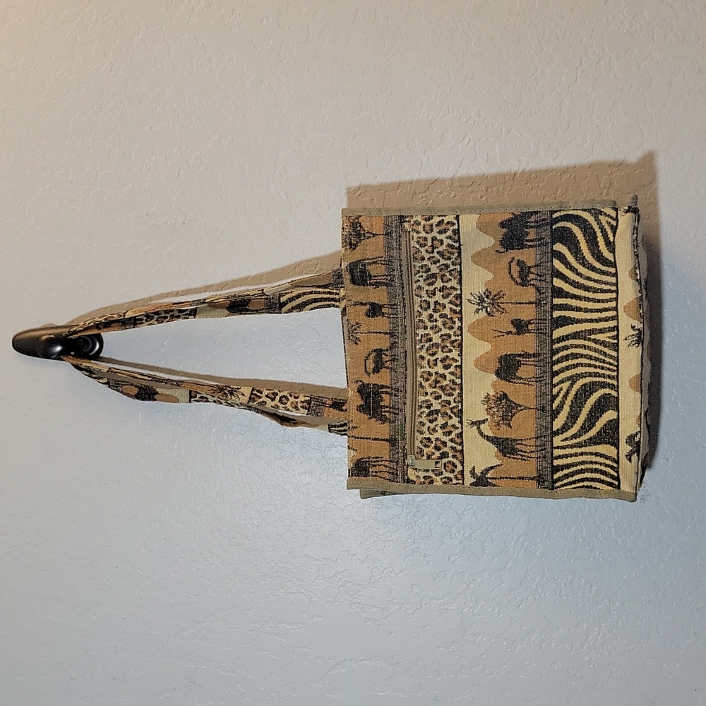 JADE ACMAR Safari Tapistry Tote